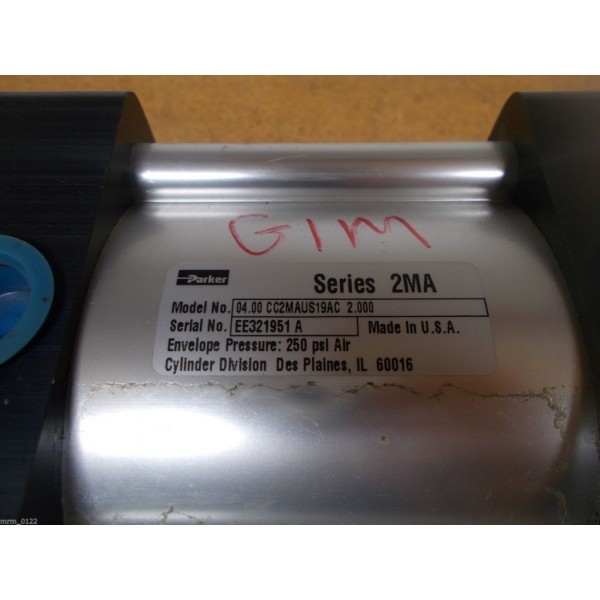 04.00 CC2MAUS19AC 2.000 Series 2MA Pneumatic Cylinder 250PSI