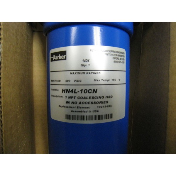 HN4L-10CN 1 NPT COALESCING FILTER HN4L10CN