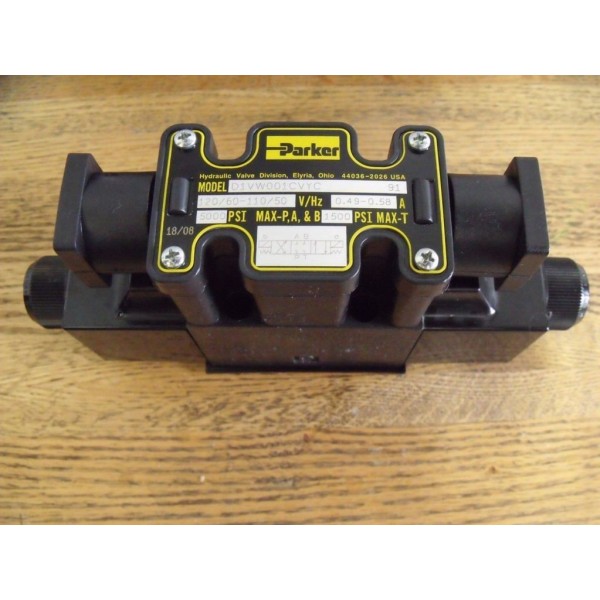 D1VW001CVYC Hydraulic Directional Control Solenoid Valve 115 VAC Coils