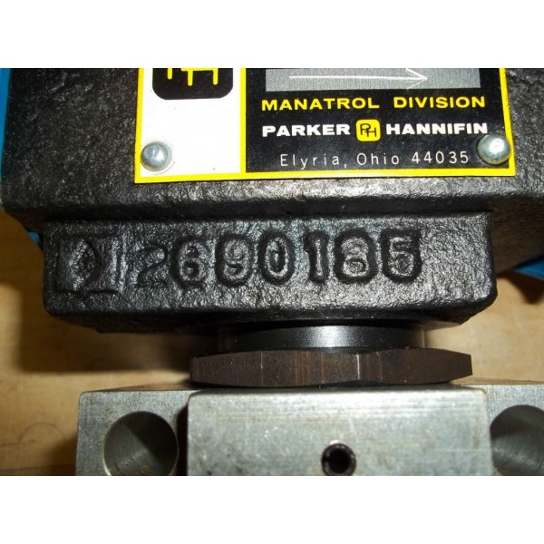 HANNIFIN DMVBF 1600SNCR10 HYDRAULIC CONTROL VALVE