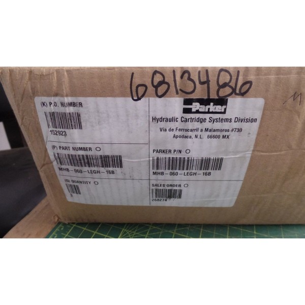 MHB-060-LEGH-16B VALVE, MICHIGAN CLARK 6813486, 7.25 LONG"