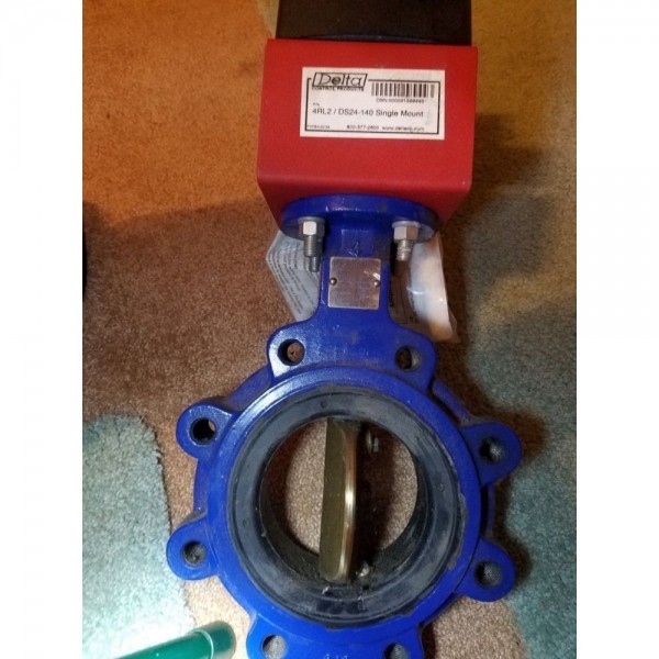 VALVE AND MOTOR, SPRING RETURN 2 WAY PARKER 4RL2/DS24-140