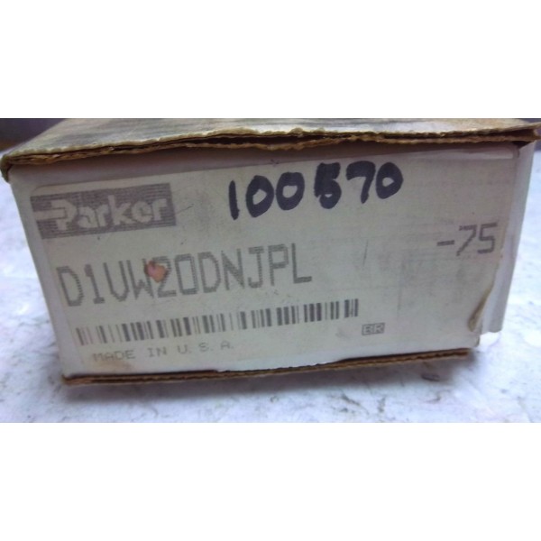 HYDRAULIC VALVE D1VW20DNJPL-75 NEW D1VW20DNJPL75