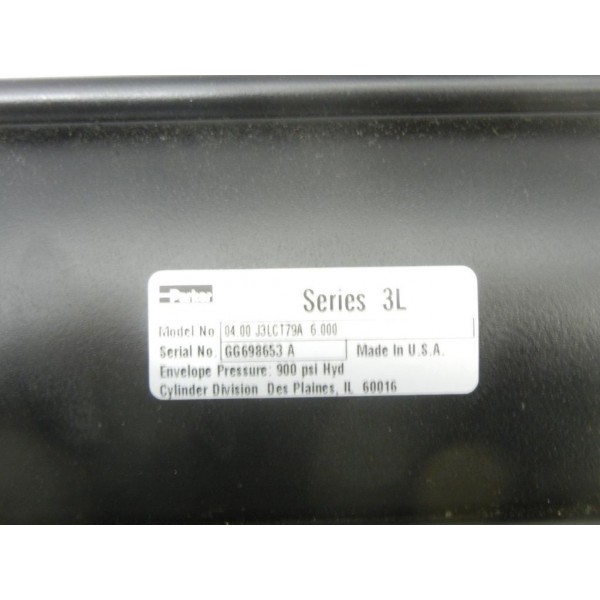 04.00 J3LCT79A 6.000 NEW SERIES 3L HYDRAULIC CYLINDER 0400J3LCT79A6000