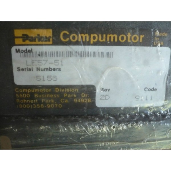 Compumotor LE57-51 Drive Unit SEALED in Plastic