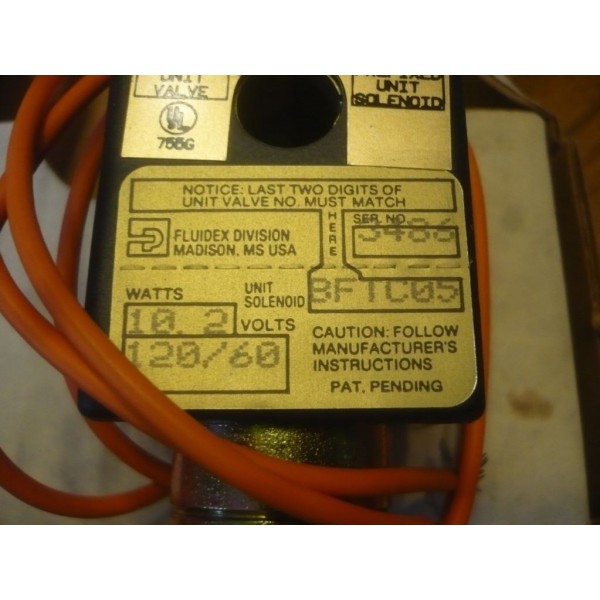 BFTC05 Gold Ring Solenoid Type BF