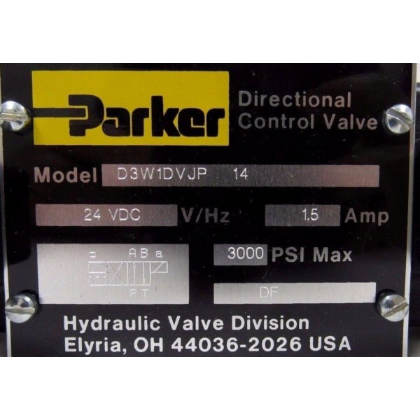 DIRECTIONAL CONTROL VALVE