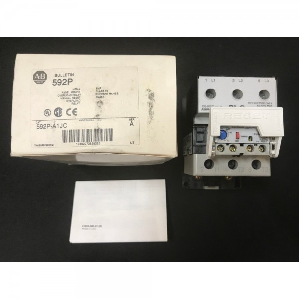 Rockwell Automation Allen-Bradley 592P-A1JC NEMA Overload Relay *BRAND NEW*