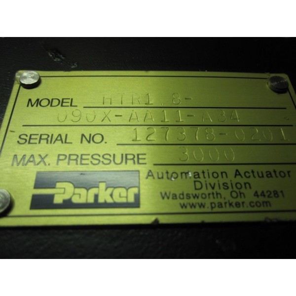 HYDRAULIC ROTARY ACTUATOR