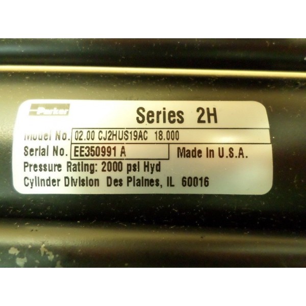 2000PSI Cushion Head Hydraulic Cylinder
