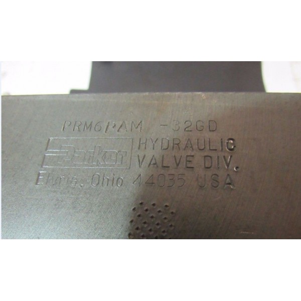 HYDRAULIC CONTROL VALVE