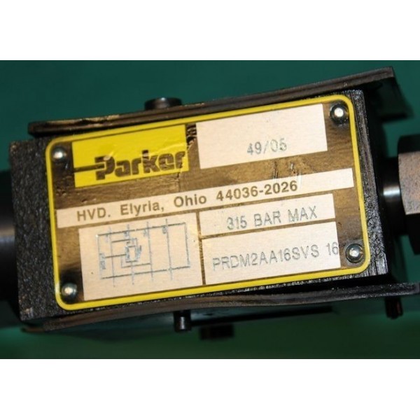 Hydraulic Pressure Reducing Valve