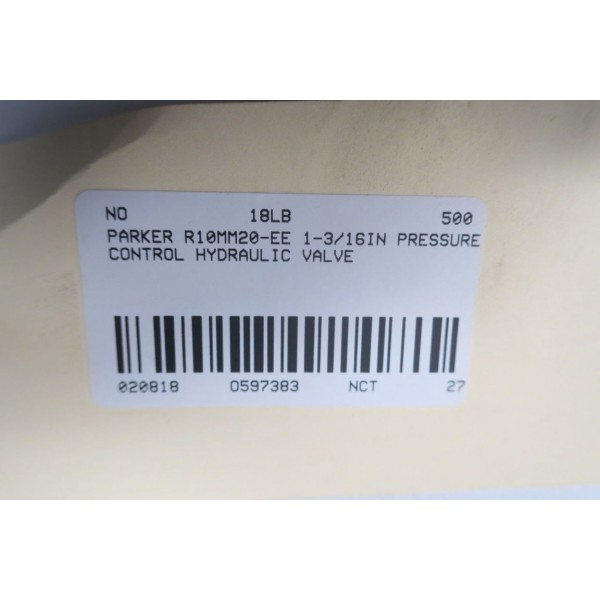 HYDRAULIC PRESSURE CONTROL VALVE