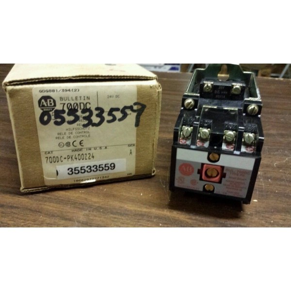 700DC-PK400Z24 SER. A DC CONTROL RELAY 700DCPK400Z24
