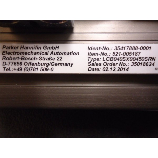 Belt Driven, 450mm stroke right drive