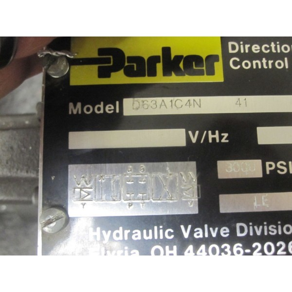 DIRECTIONAL CONTROL VALVE