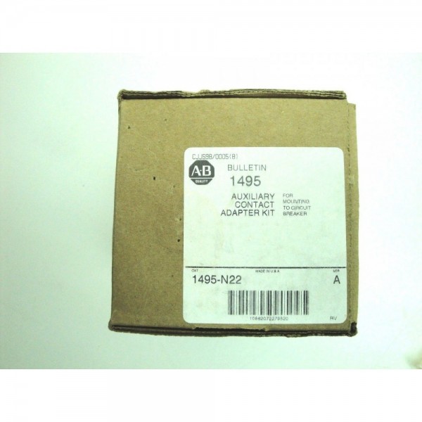 1495-N22 Auxiliary Contact Adapter Kit NEW IN BOX