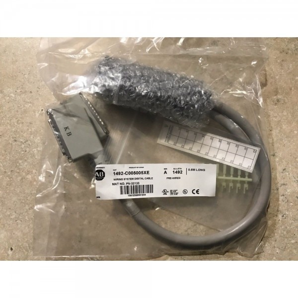 1492-C005005XE Pre-Wired Module Cable, 0.5M Long