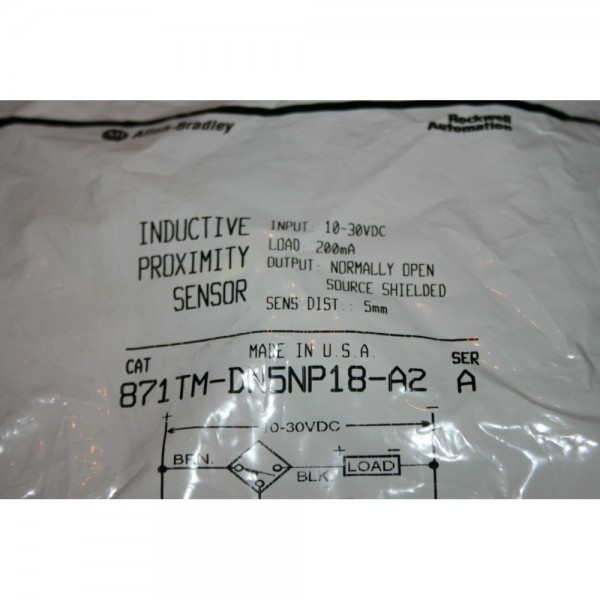  Inductive Proximity Switch Sensor 871TM-DN5NP18-A2 Ser A BNIB