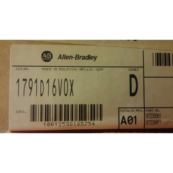 1791D16V0X - NEW FACTORY SEALED