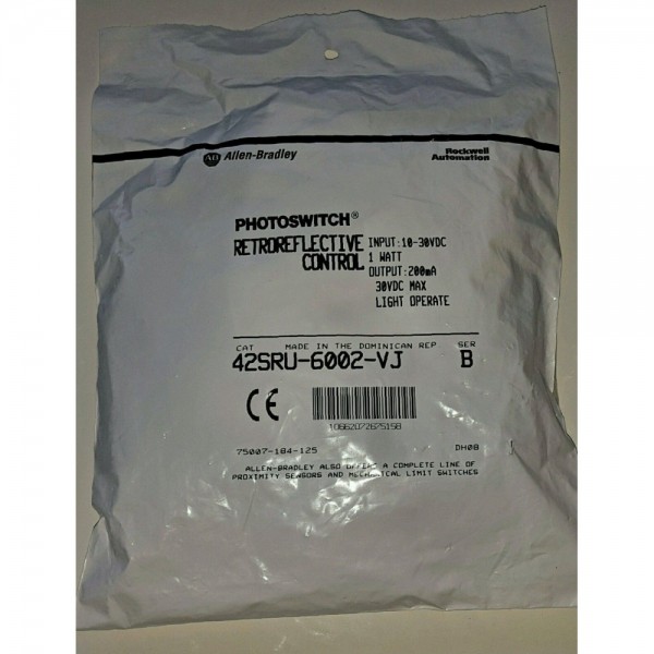 42SRU-6002-VJ, Photoelectric Sensor Switch