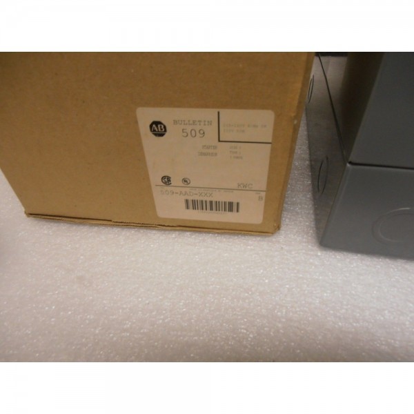 509 509-AAD -XXX Enclosure 115-120V 60Hz or 110V 50R Series B