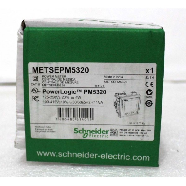 PM5320 Central De Medida Power Meter Power Logic