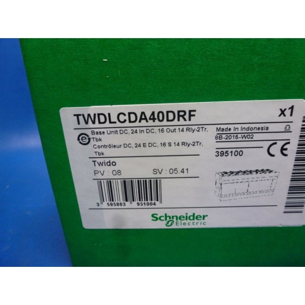 Twido 24VDC I/O 24IN 16OUT 14Relay 2TR