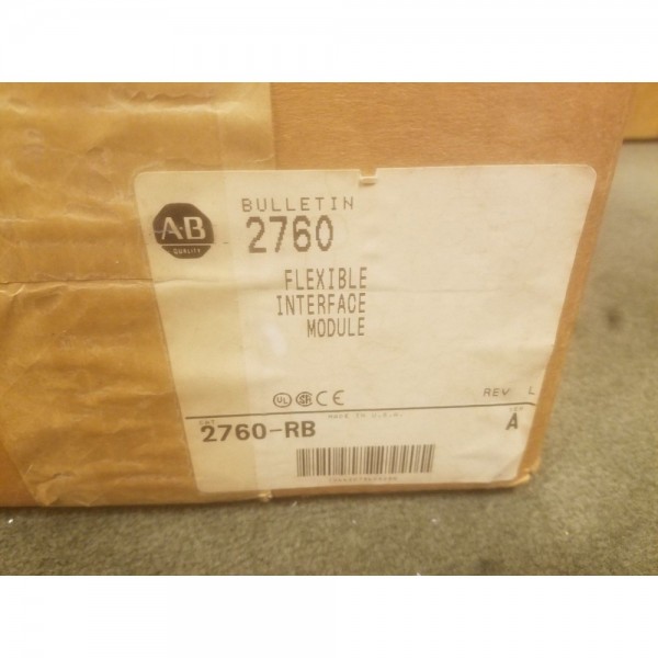 interface module 2760-RB SERIES A New In Box