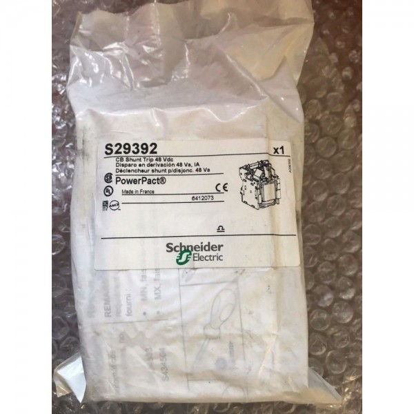 Schneider Electric S29392 CB Shunt Trip New