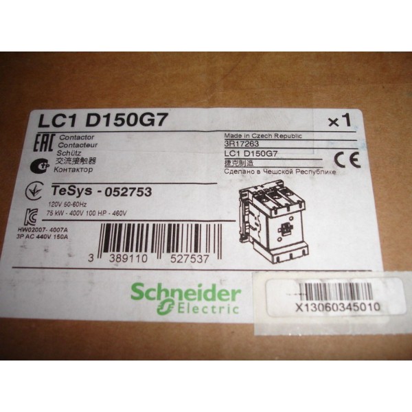 Schneider Electric Contactor - NEW