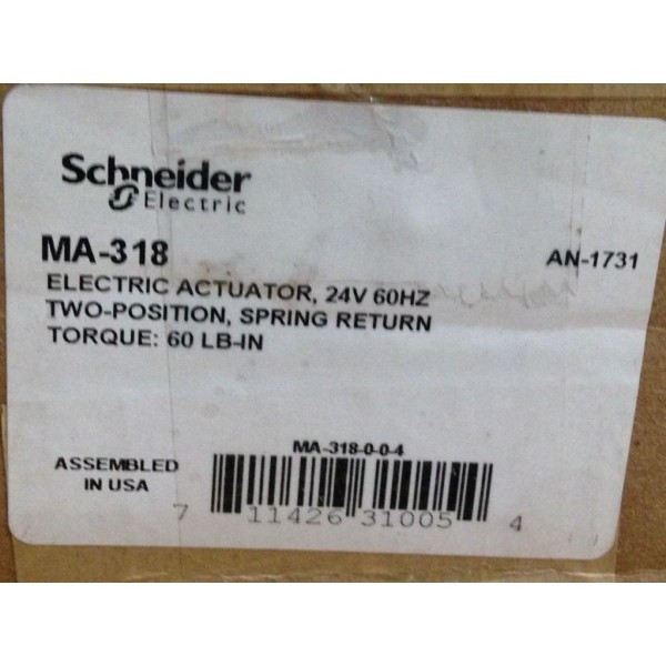 24V 2-Position S/R Damper Motor