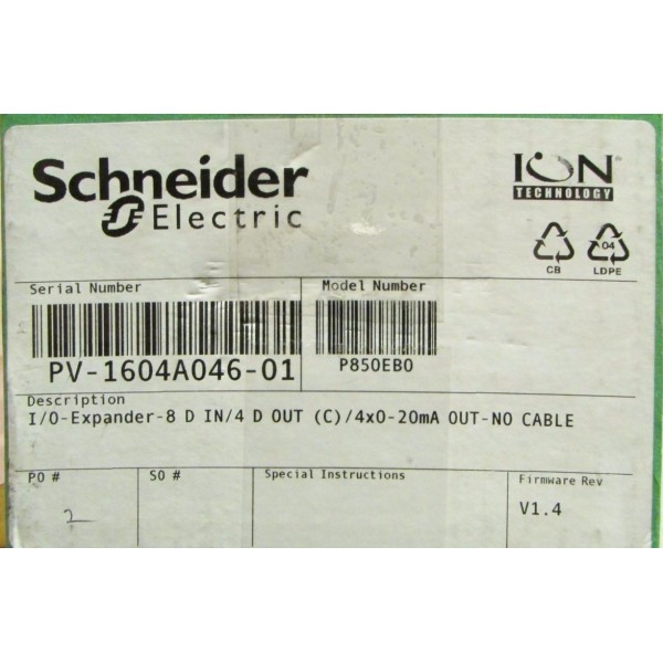 ION I/O Expsnder Power Logic Model