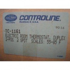 Electric Room Thermostat Duplex 2-Pos 2 SPDT