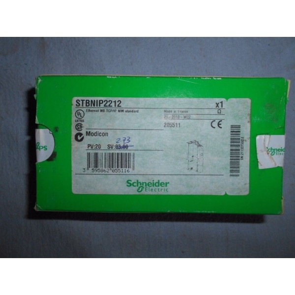 STBNIP2212 ETHERNET MB TCP/IP NIM STD