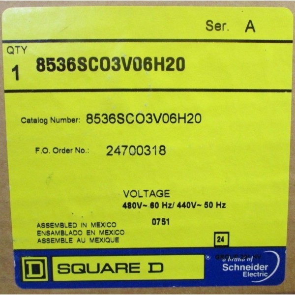 Size 1 Starter 480V