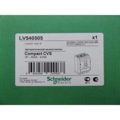 3 Pole Molded Case Circuit Breaker 400A 415 V Compact CVS