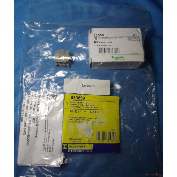 Powerpact Compact NS S33659 Shunt Trip Square D 33659 Schneider Electric ~NEW~