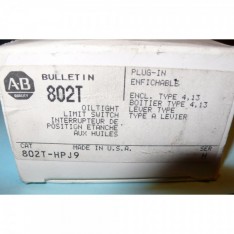 802T-HPJ9 OILTIGHT LIMIT SWITCH OILTIGHT