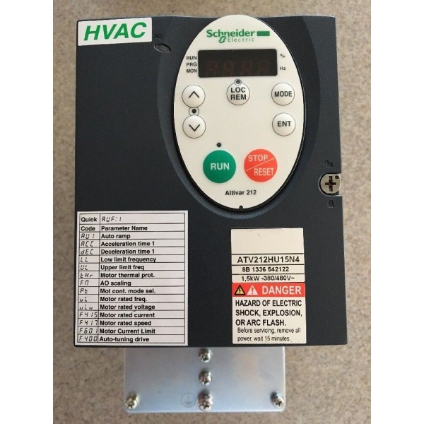 VARIABLE SPEED DRIVE