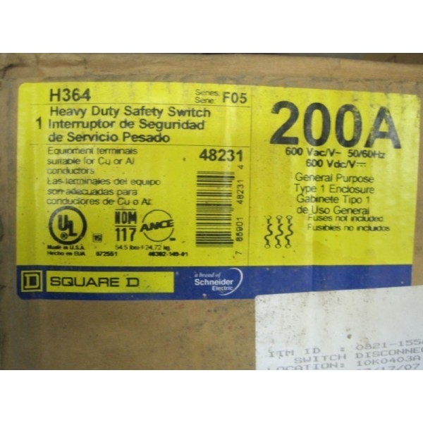 Heavy Duty Fusible Safety Switch