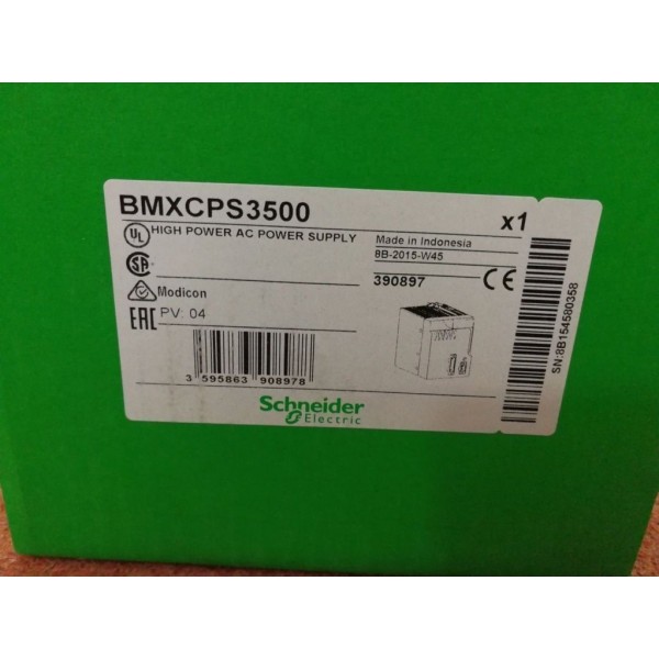 New Schneider PLC power supply BMXCPS3500