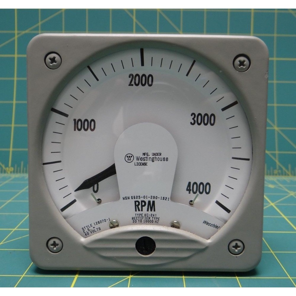Electrical Potential Indicator 04000 RPM Grupo Vazsir