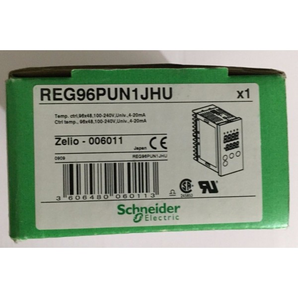 REG96PUN1JHU Temp Ctrl,100/240 VAC,1/8DIN, 3 ALM,Mod