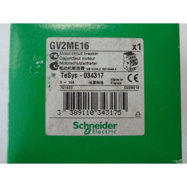GV2ME16 Schneider Electric Starter