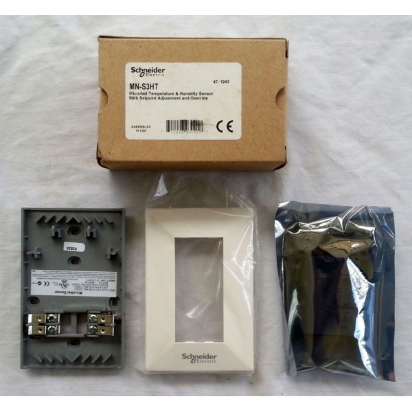 Invensys MN-S3HT Micronet Temperature Humidity Wall Sensor Thermostat