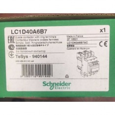 3 Pole Contactor with Ring Terminals LC1D40A6B7 BRAND NEW