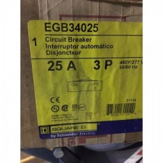 EGB34025 Circuit Breaker 25A 3 P 480y/277V Square D