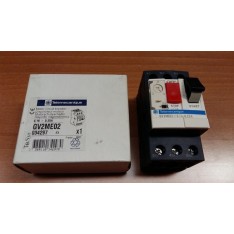 SCHNEIDER TELEMECANIQUE GV2ME02 SWITCH MOTOR PROTECTION 0,16-0,25 A