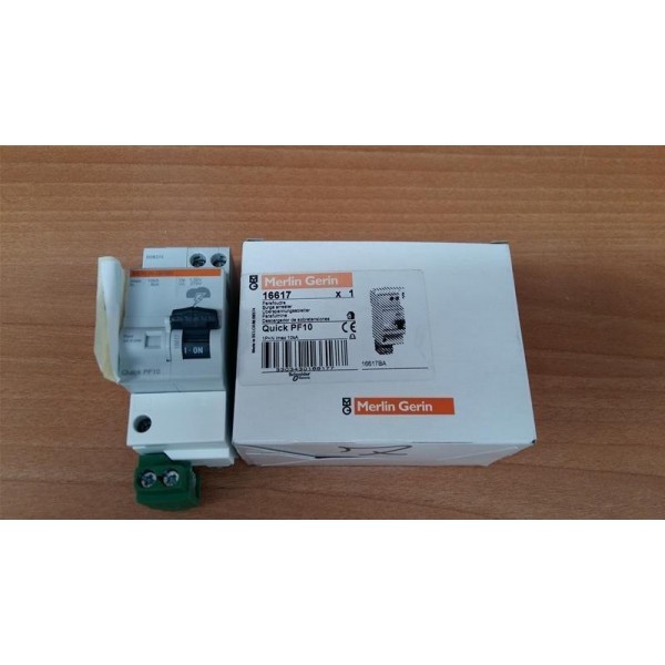 SCHNEIDER MERLIN GERIN 16617 QUICK PF 1P+N IN 5KA CL.2